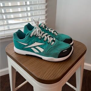 Reebok Teal Athletic Shoes